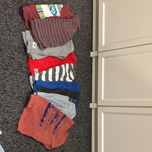 9 Assorted Long-Sleeve Shirt Bundle in 5T